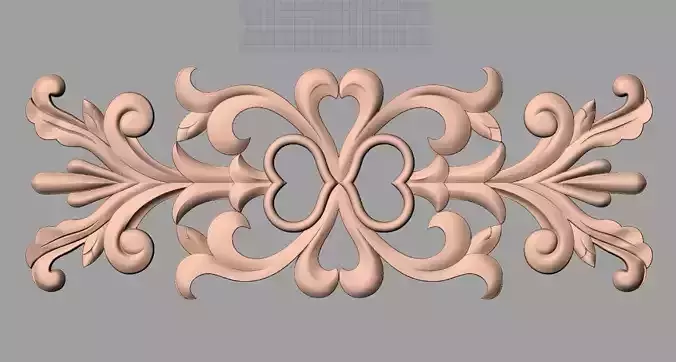 CNC 3D relief models STL format file used for artcam aspire E370