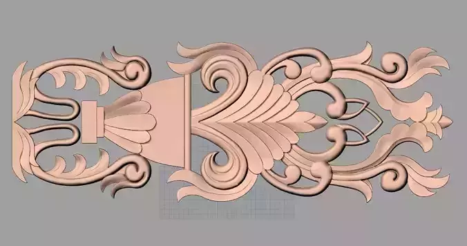 CNC 3D relief models STL format file used for artcam aspire E369