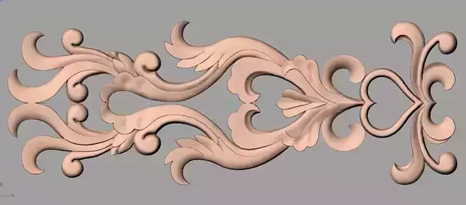 CNC 3D relief models STL format file used for artcam aspire E368