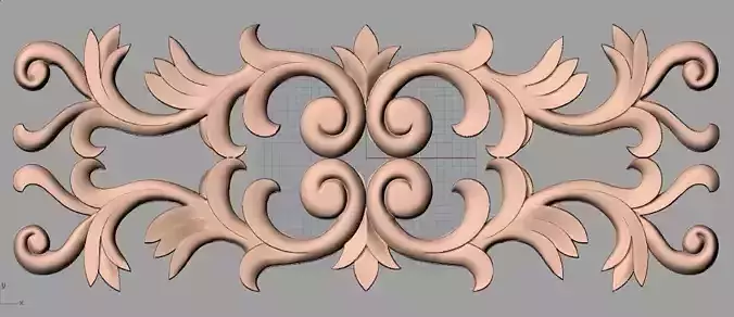 CNC 3D relief models STL format file used for artcam aspire E366