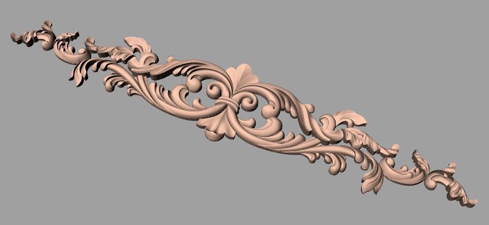 CNC 3D relief models STL format file used for artcam aspire E353 3D model_1
