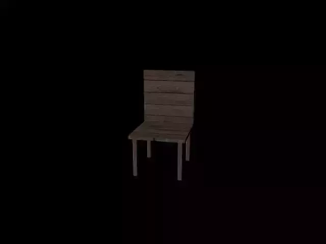 wooden chair sitting chair stool
