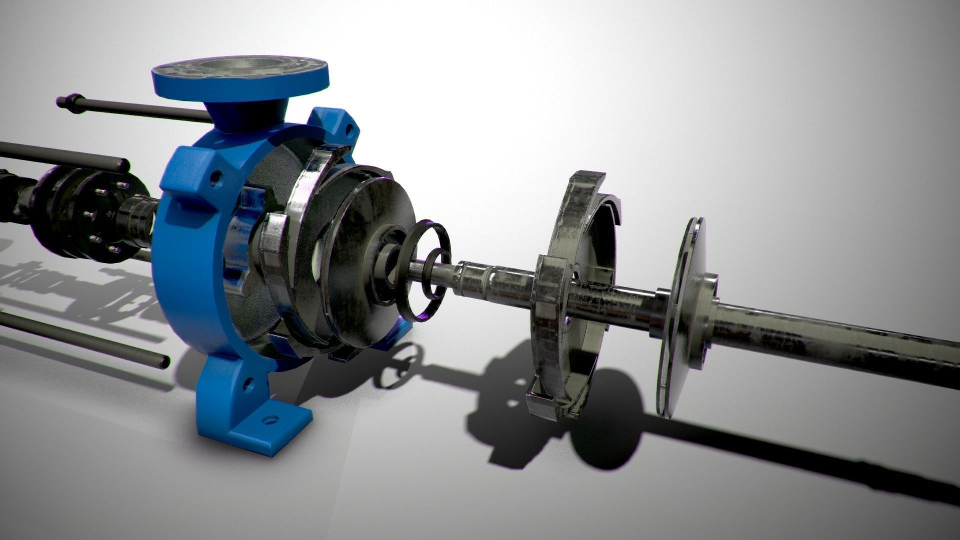 Liquid Pump 3D model_1