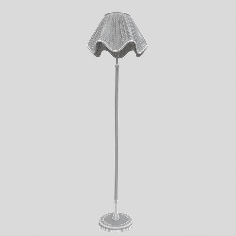 Floor Lamp Belle Epoque 4081 3D model_7