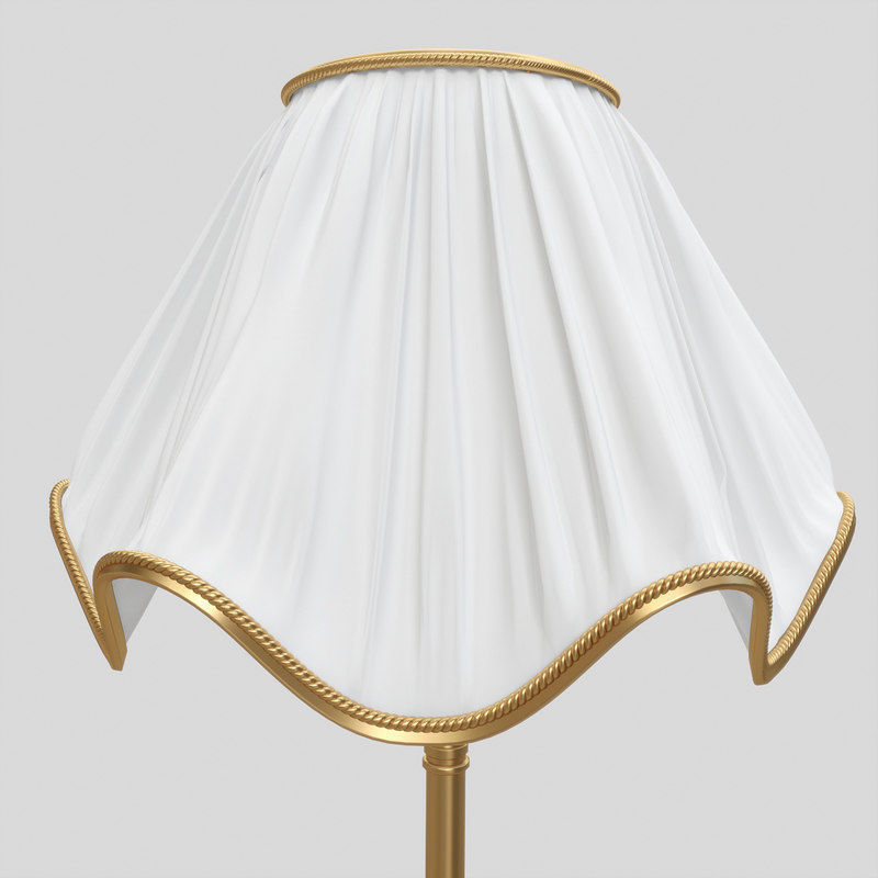 Floor Lamp Belle Epoque 4081 3D model_2