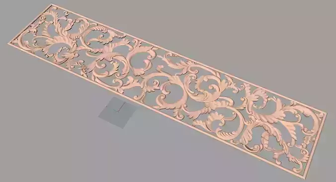 CNC 3D relief models STL format file used for artcam aspire E372