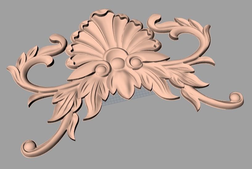CNC 3D relief models STL format file used for artcam aspire E375 3D model_1