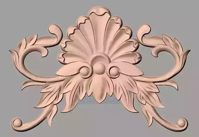CNC 3D relief models STL format file used for artcam aspire E375
