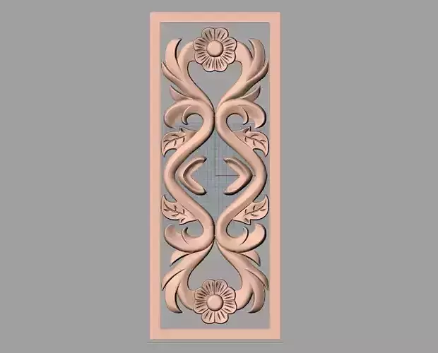 CNC 3D relief models STL format file used for artcam aspire E377