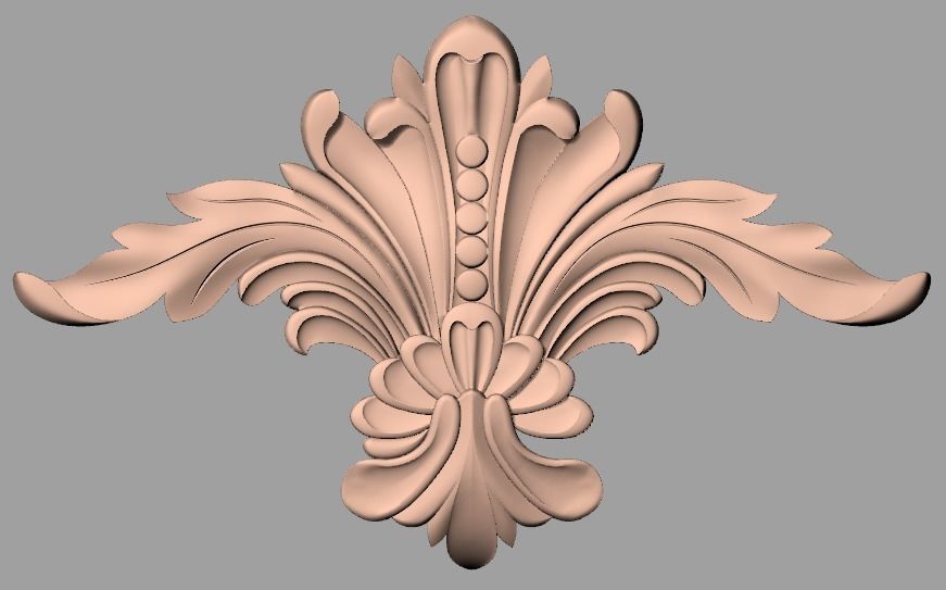 CNC 3D relief models STL format file used for artcam aspire E386 3D model_1