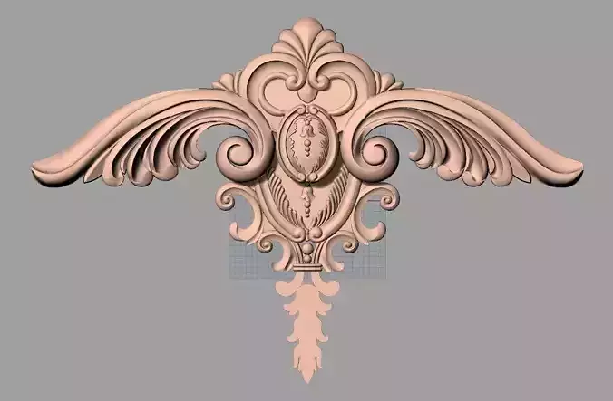 CNC 3D relief models STL format file used for artcam aspire E388 3D model