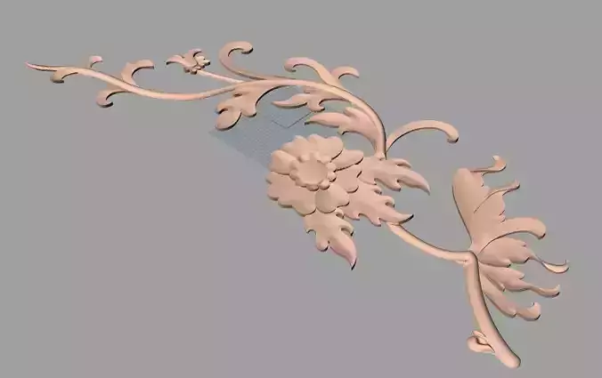 CNC 3D relief models STL format file used for artcam aspire E394