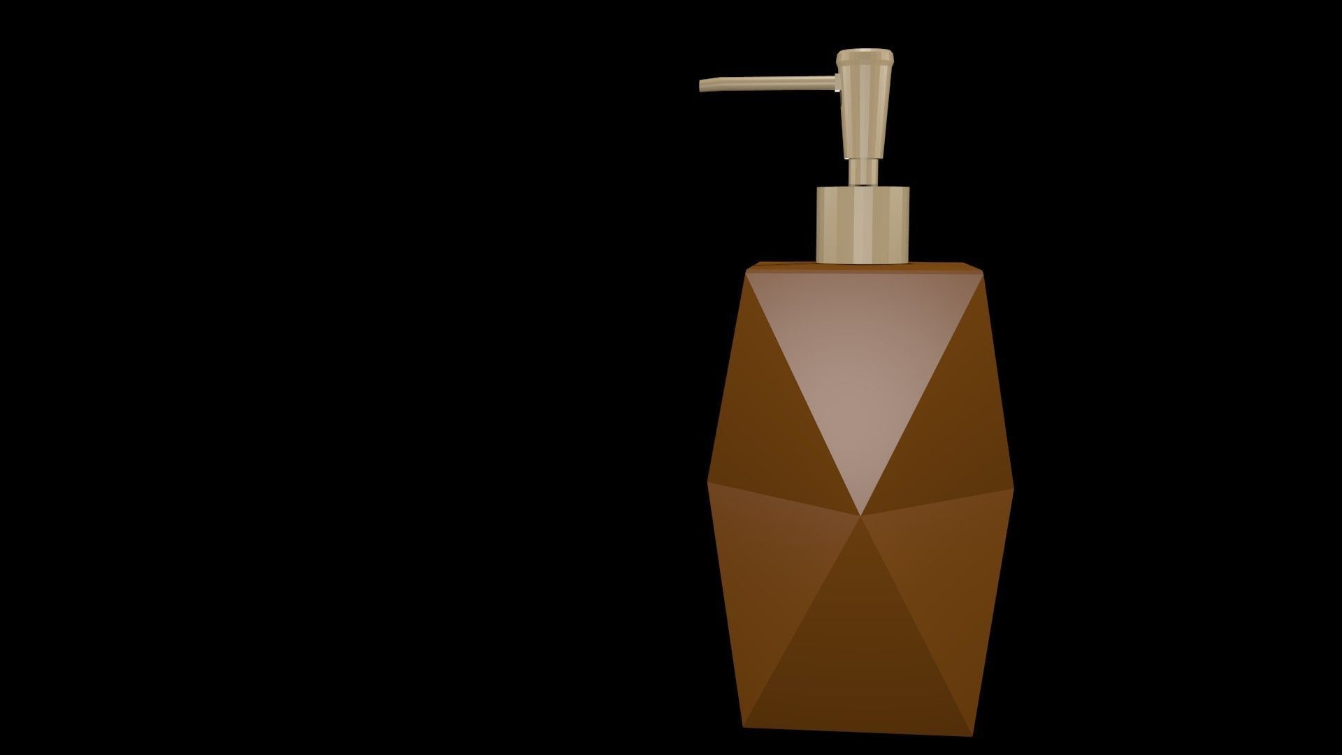 Low poly Dispenser Low-poly 3D model_6