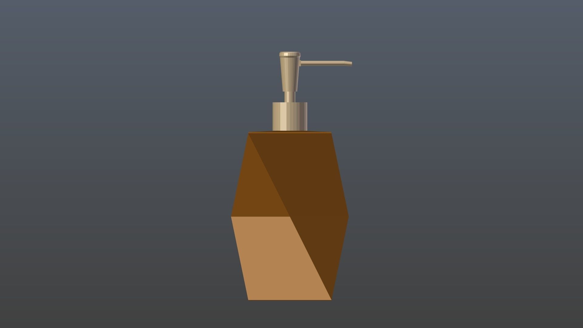 Low poly Dispenser Low-poly 3D model_9