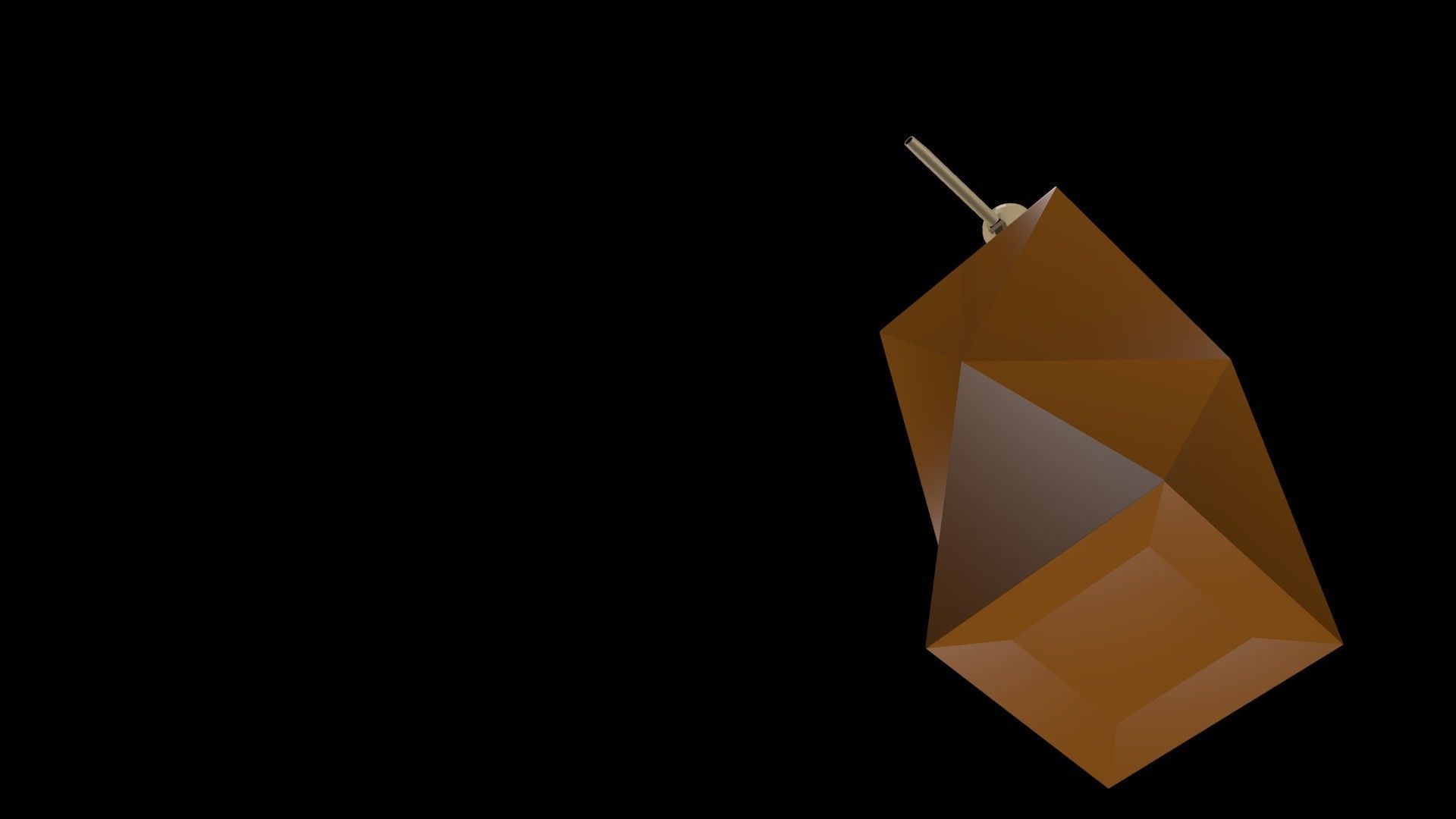 Low poly Dispenser Low-poly 3D model_3