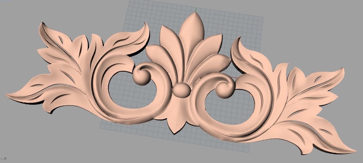 Woodworking CNC Router 3D Relief STL models used for artcam E420 3D model_1
