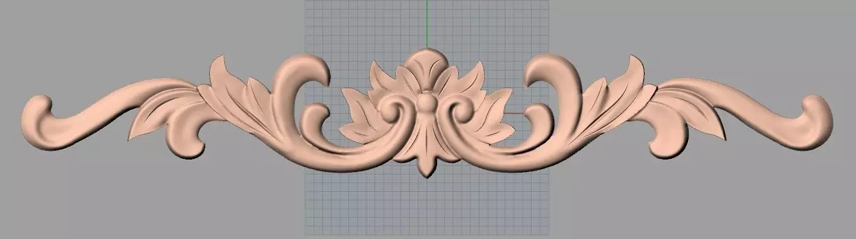 Woodworking CNC Router 3D Relief STL models used for artcam E417 3D model_0