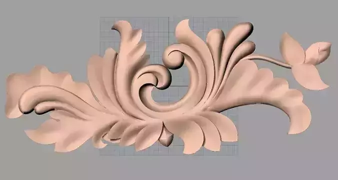 Woodworking CNC Router 3D Relief STL models used for artcam E413