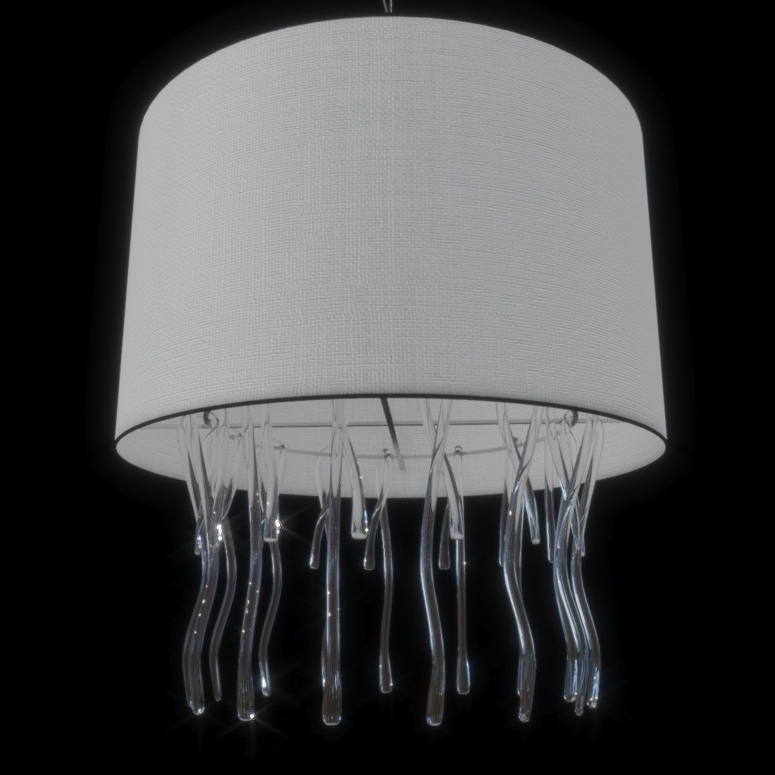 Chandelier Medusa art 5091 3D model_1