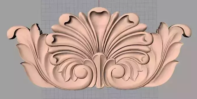 Woodworking CNC Router 3D Relief STL models used for artcam E407 3D model