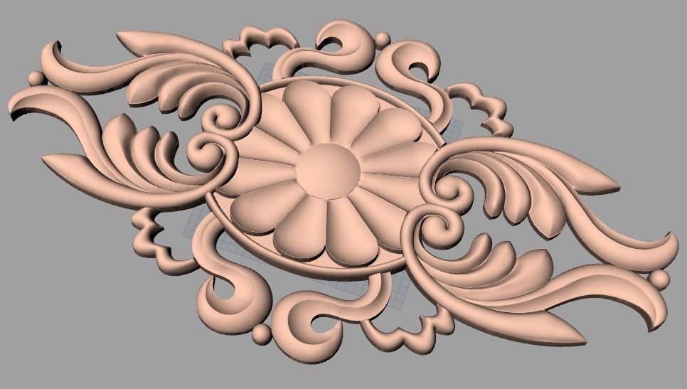 Woodworking CNC Router 3D Relief STL models used for artcam E404 3D model_1
