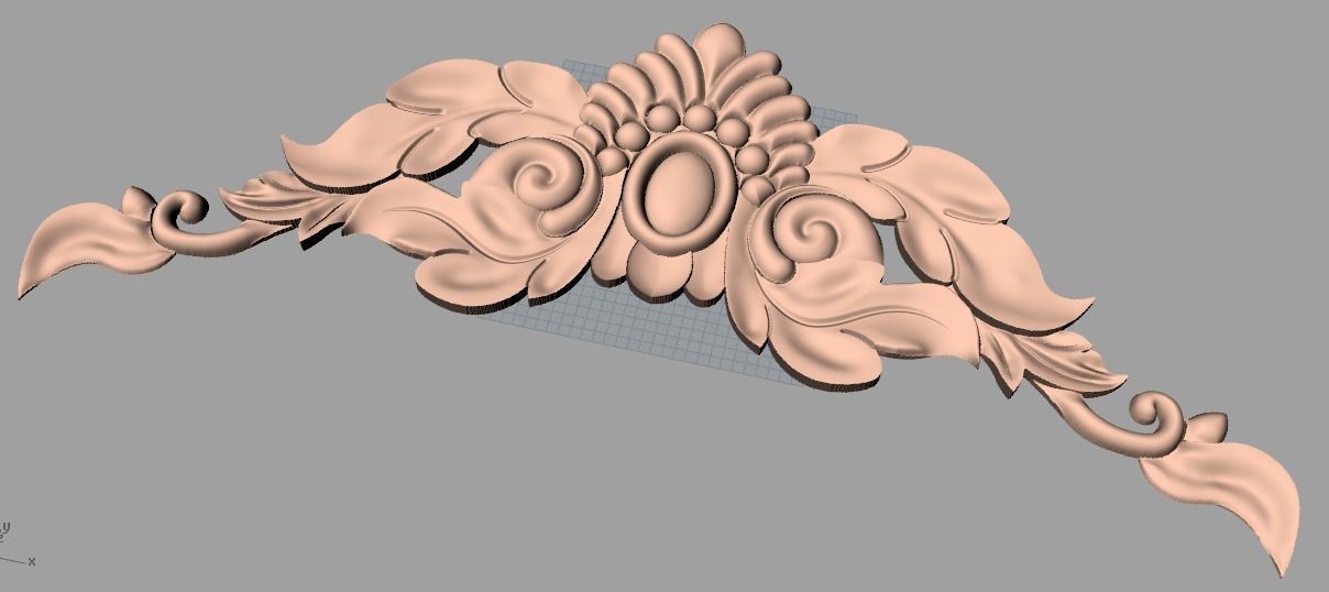 CNC 3D relief models STL format file used for artcam aspire E400 3D model_1