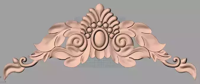 CNC 3D relief models STL format file used for artcam aspire E400