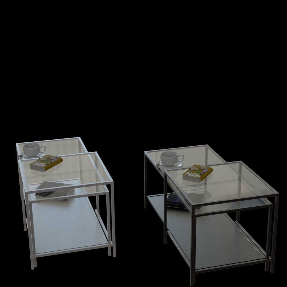 vittsjo nesting table 3D model_18