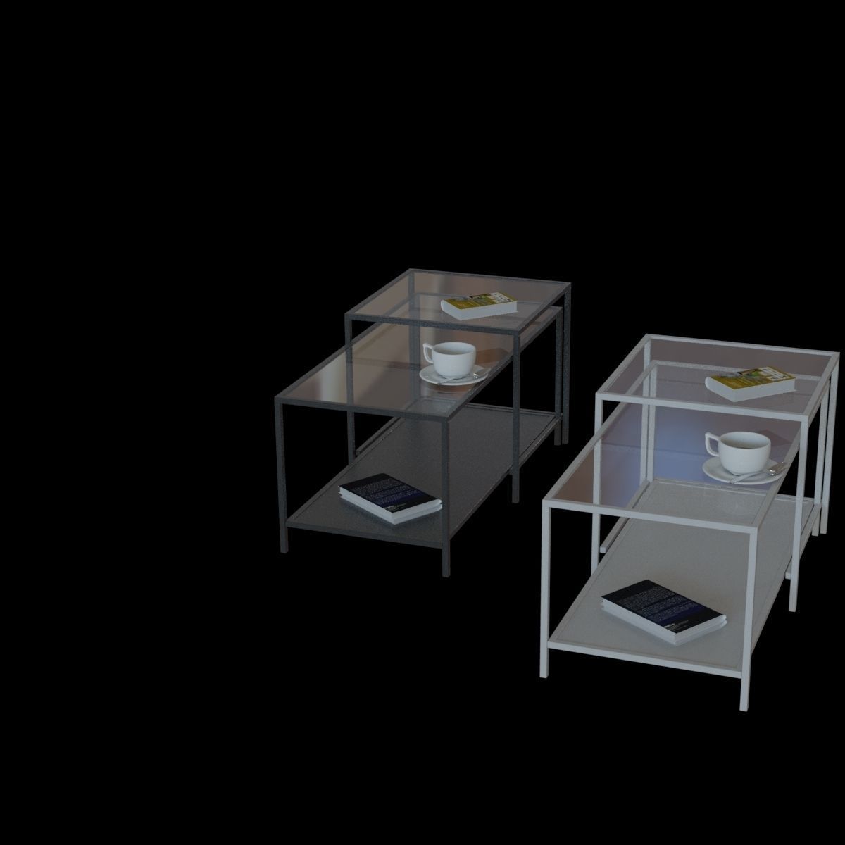 vittsjo nesting table 3D model_5