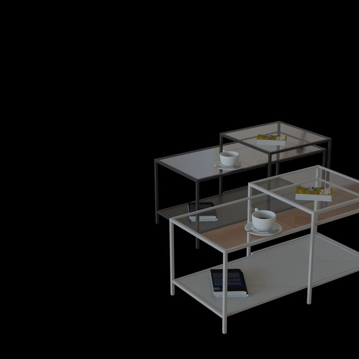 vittsjo nesting table 3D model_9