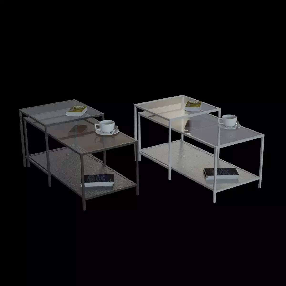 vittsjo nesting table 3D model_0