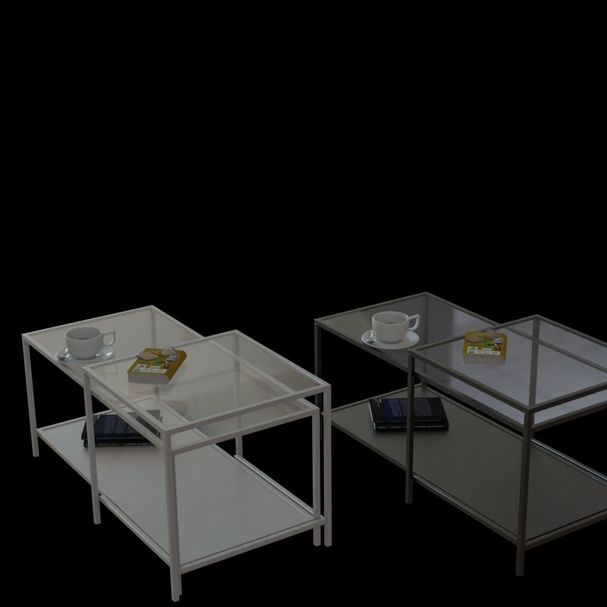 vittsjo nesting table 3D model_3