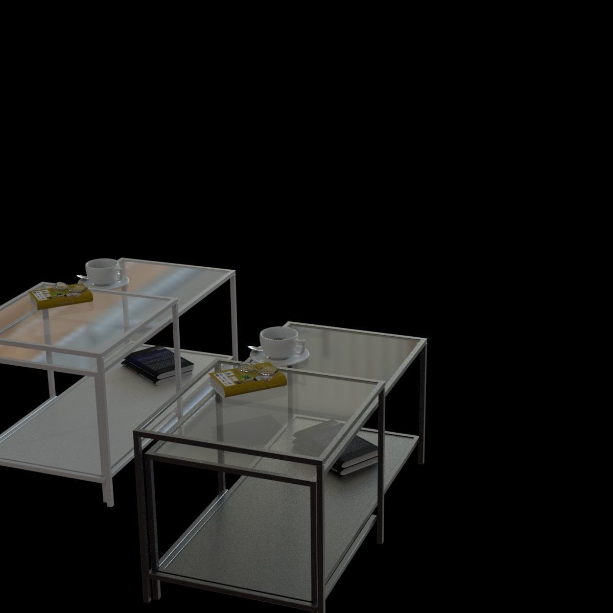 vittsjo nesting table 3D model_21