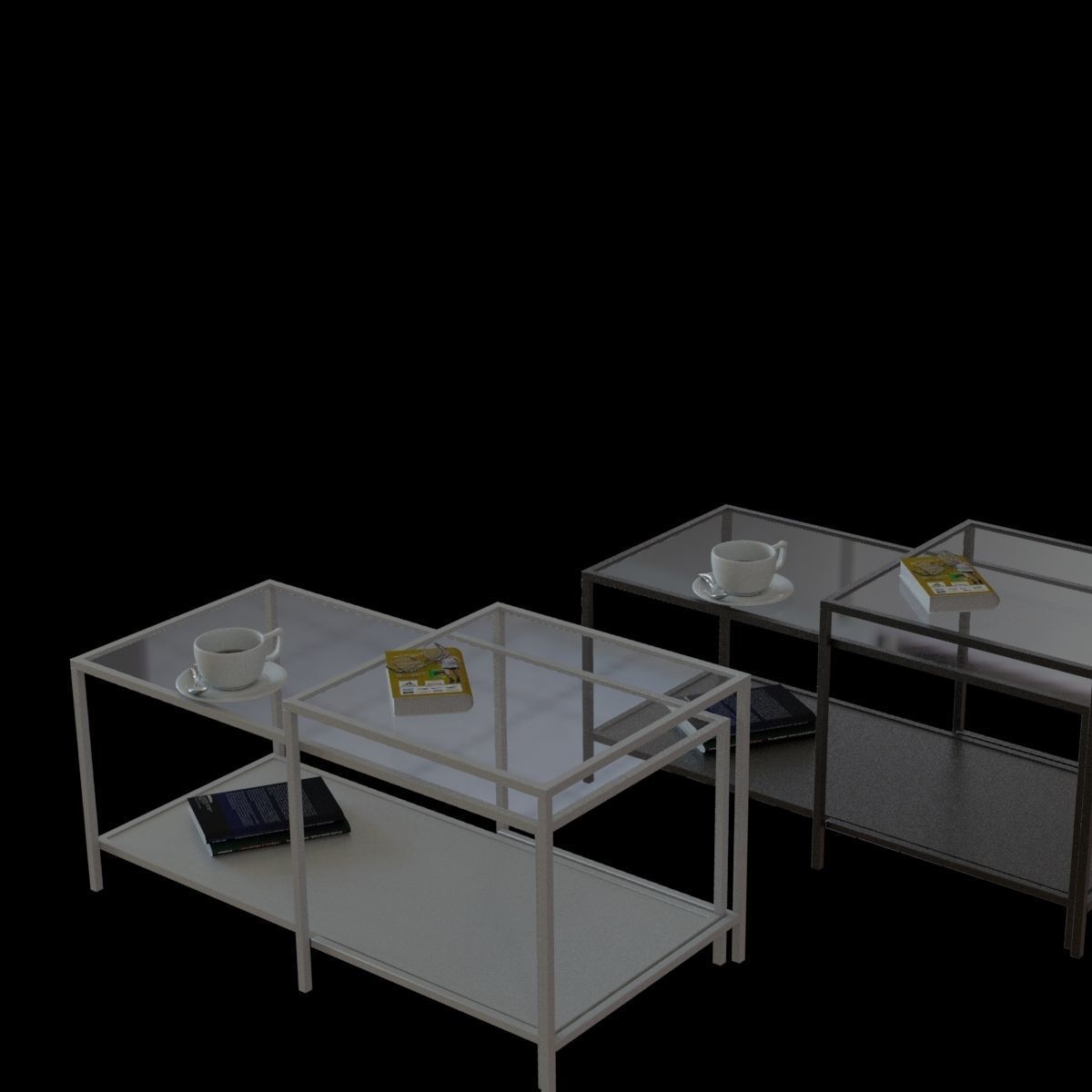 vittsjo nesting table 3D model_13