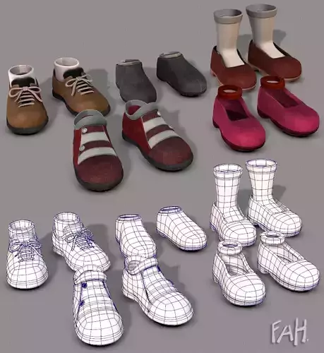 Shoes cartoon