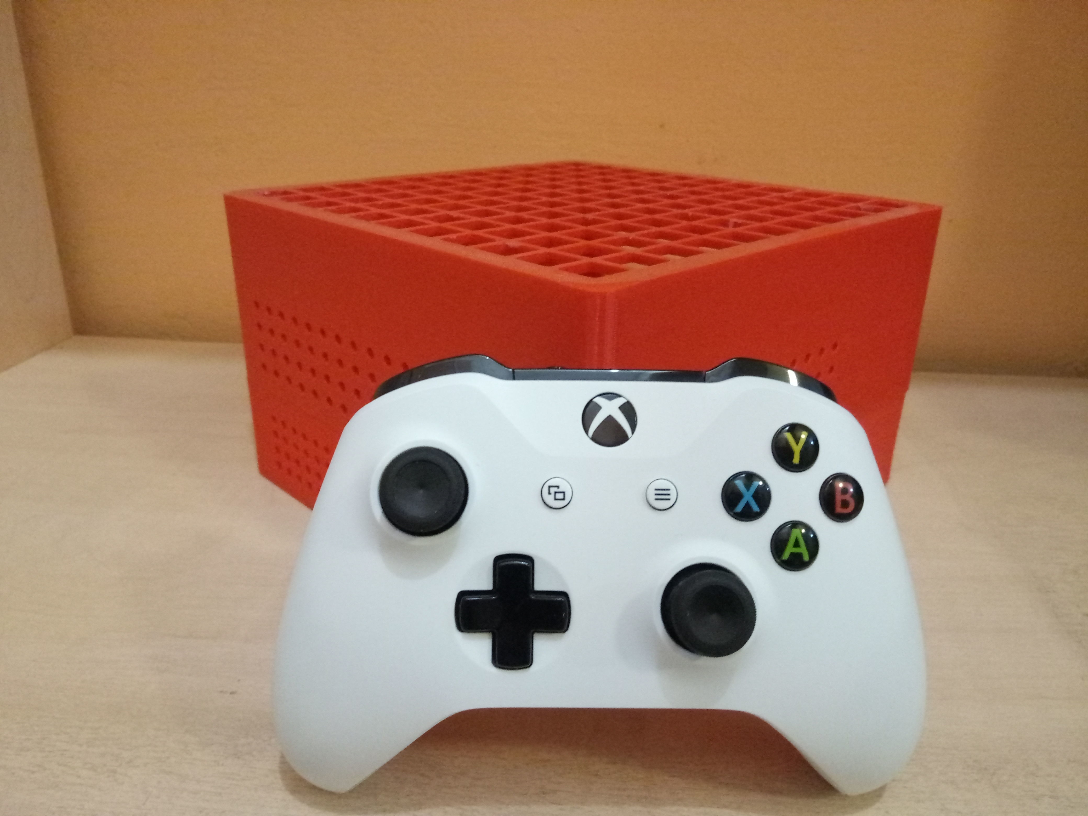 Mini-itx pc case 3D print model_4