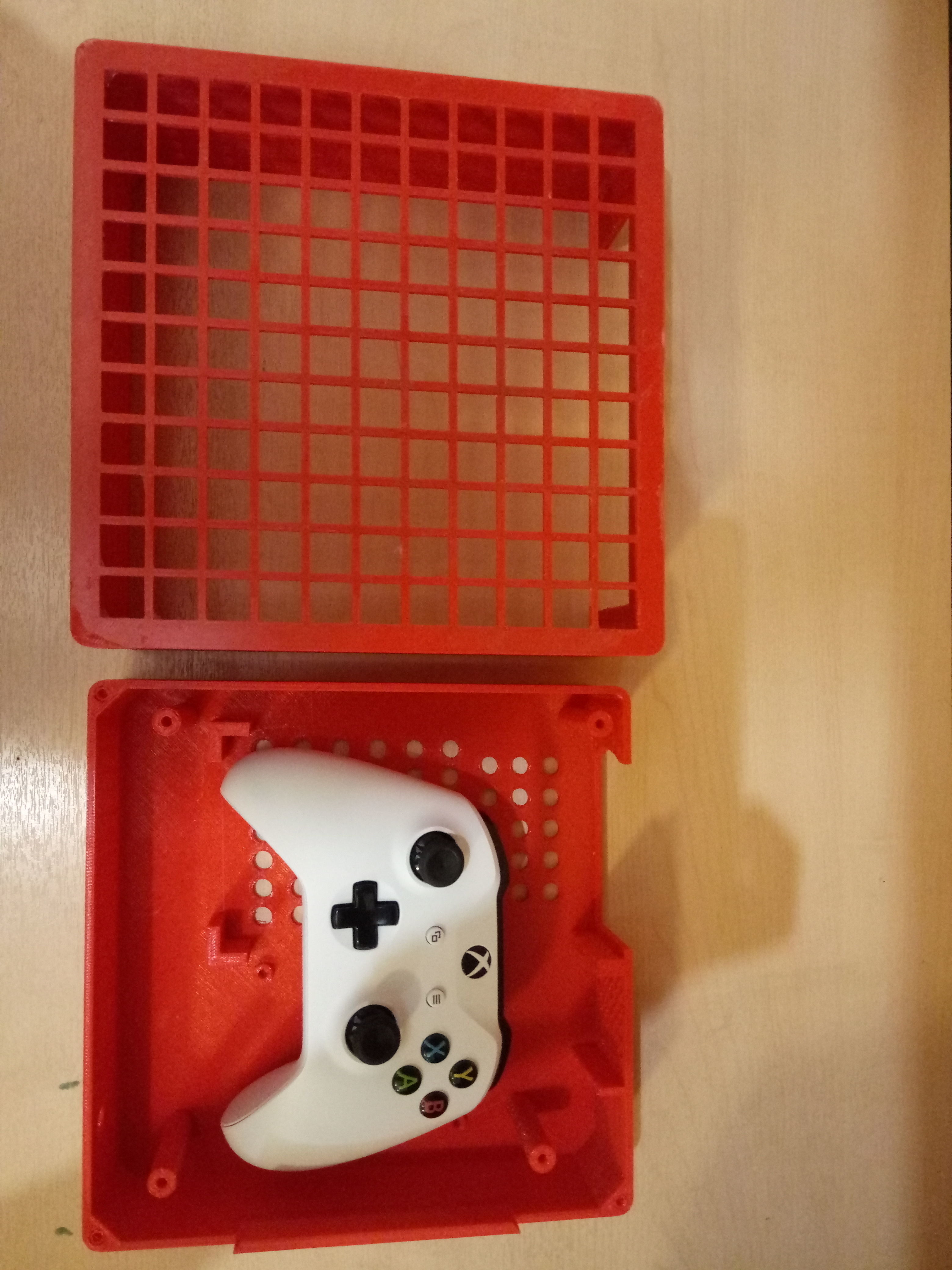 Mini-itx pc case 3D print model_5