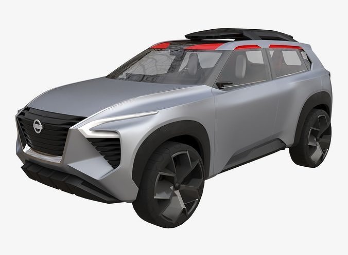 Nissan Xmotion Concept with interior 3D model