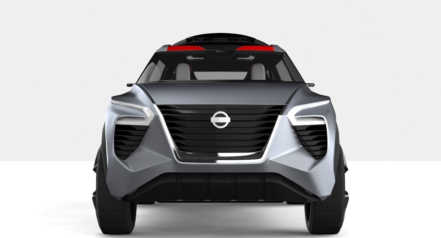 Nissan Xmotion Concept with interior 3D model_3