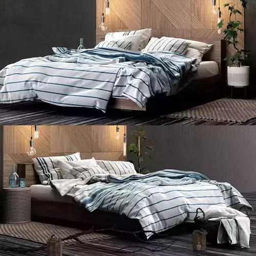 H and M bedroom set