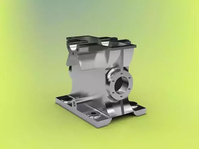 Gear case Free 3D model