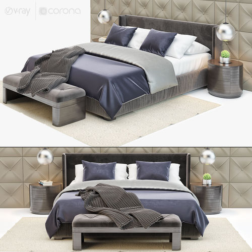 Classic Bedroom 3D model
