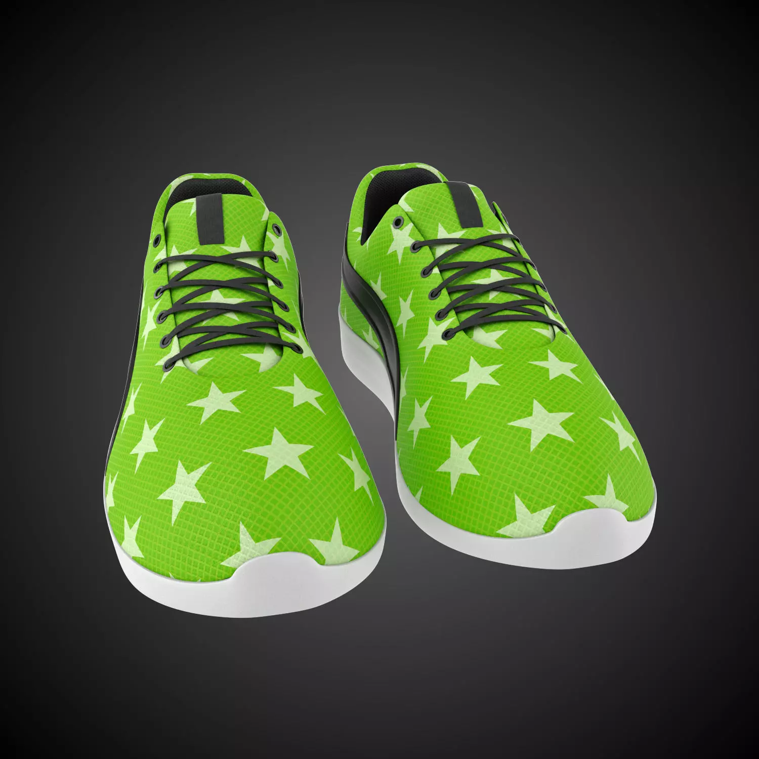 Stylized shoes 3D model_0