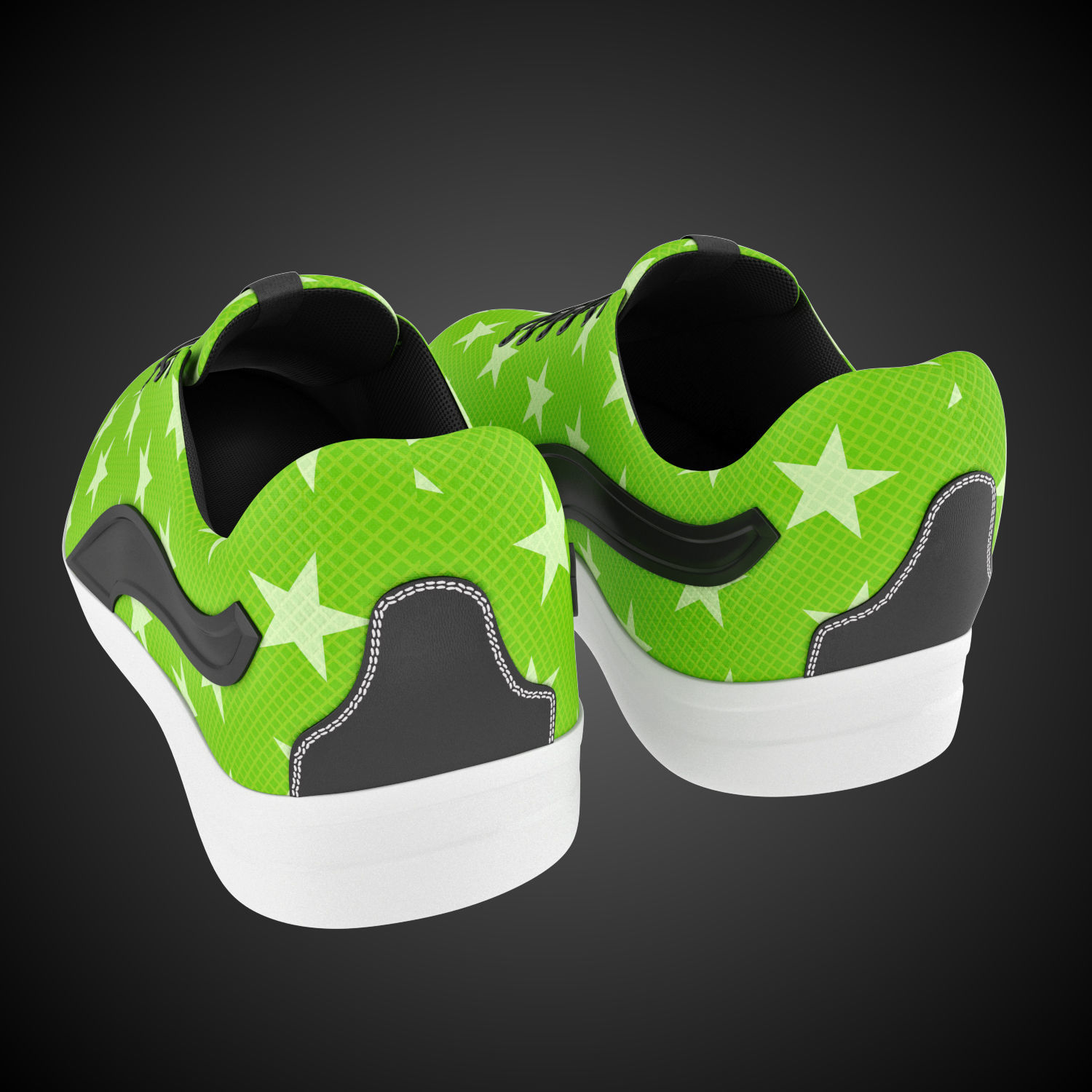 Stylized shoes 3D model_4
