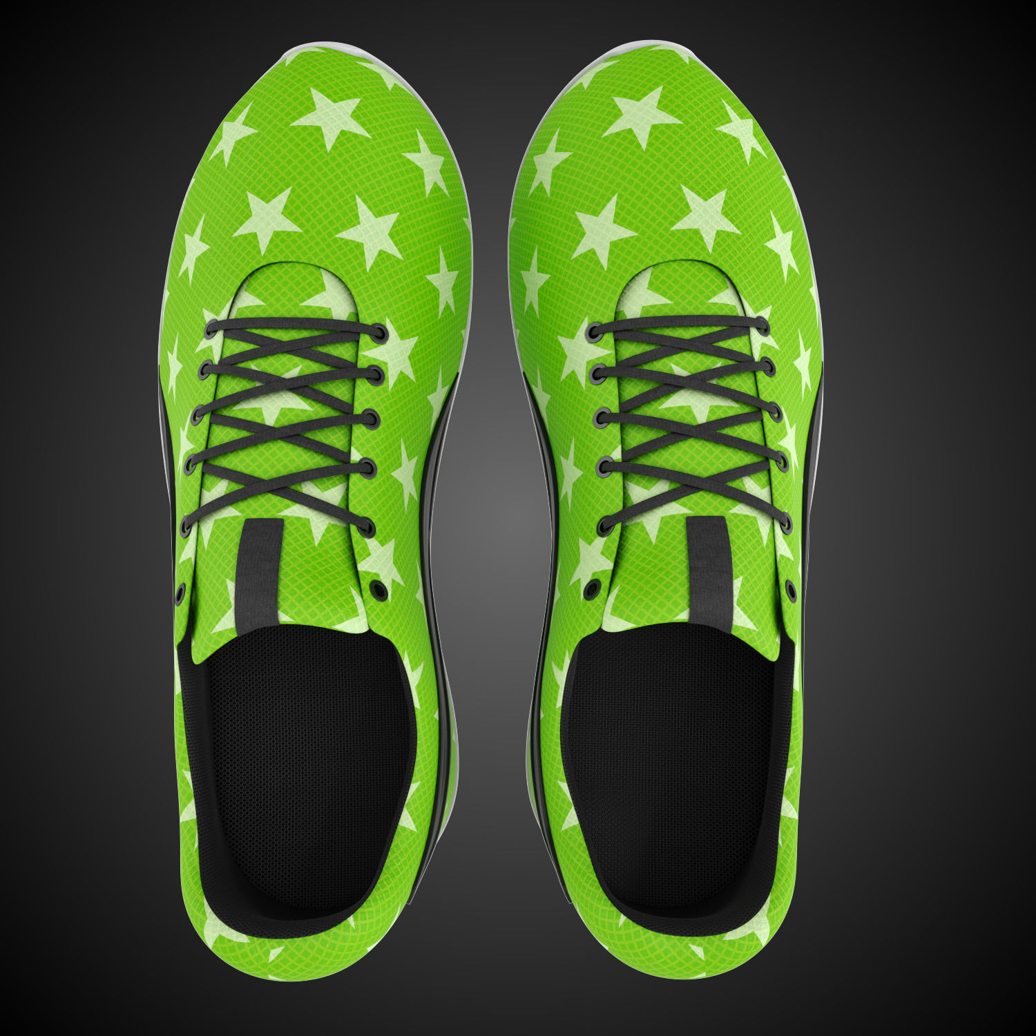 Stylized shoes 3D model_8