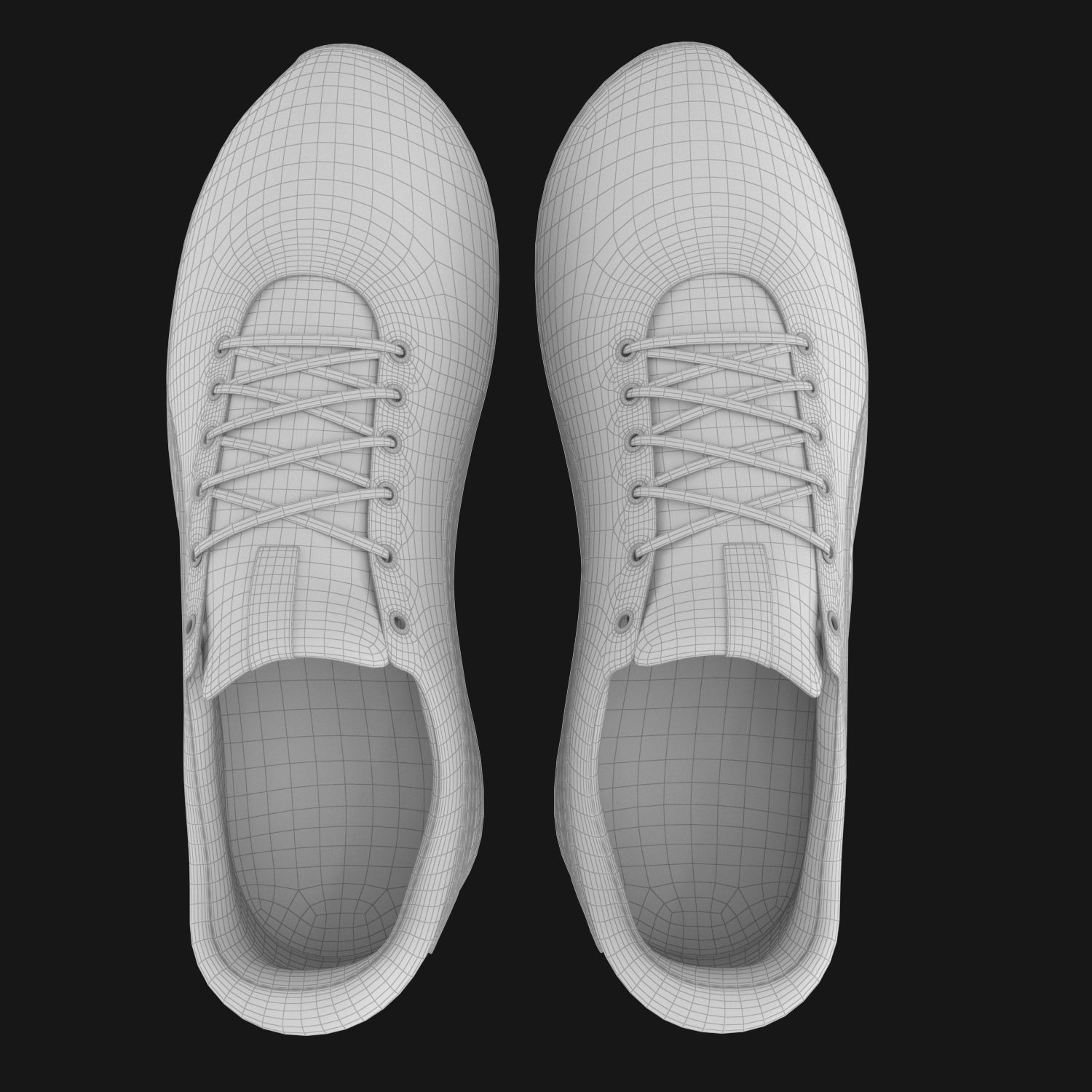 Stylized shoes 3D model_14