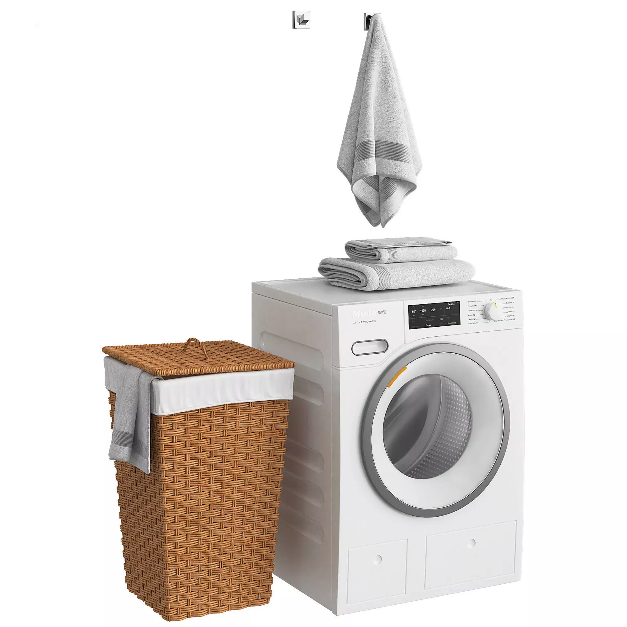 Bathroom Set Part 3 3D model_0