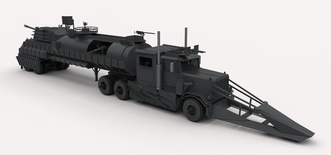 Dreadnought from movie Death race 3D model