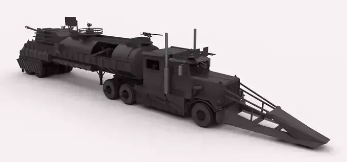 Dreadnought from movie Death race 3D model