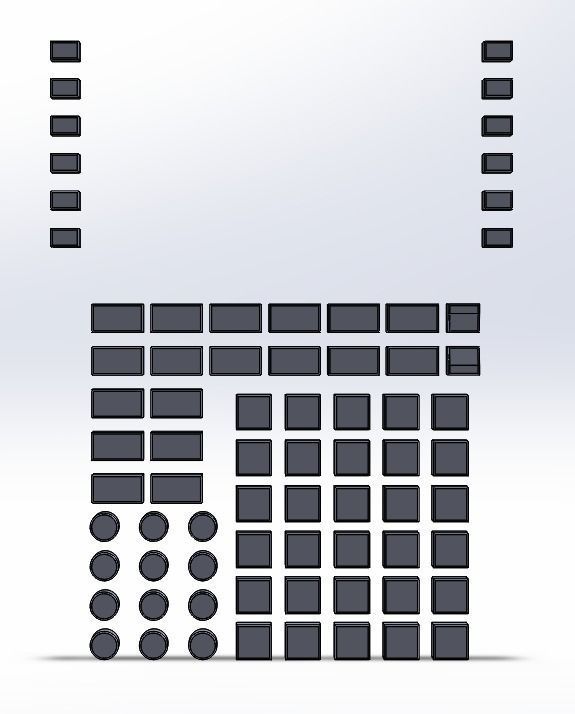 Airbus A330 MCDU 3D Print Model V2 3D print model_3